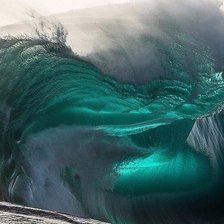 Схема вышивки «море»