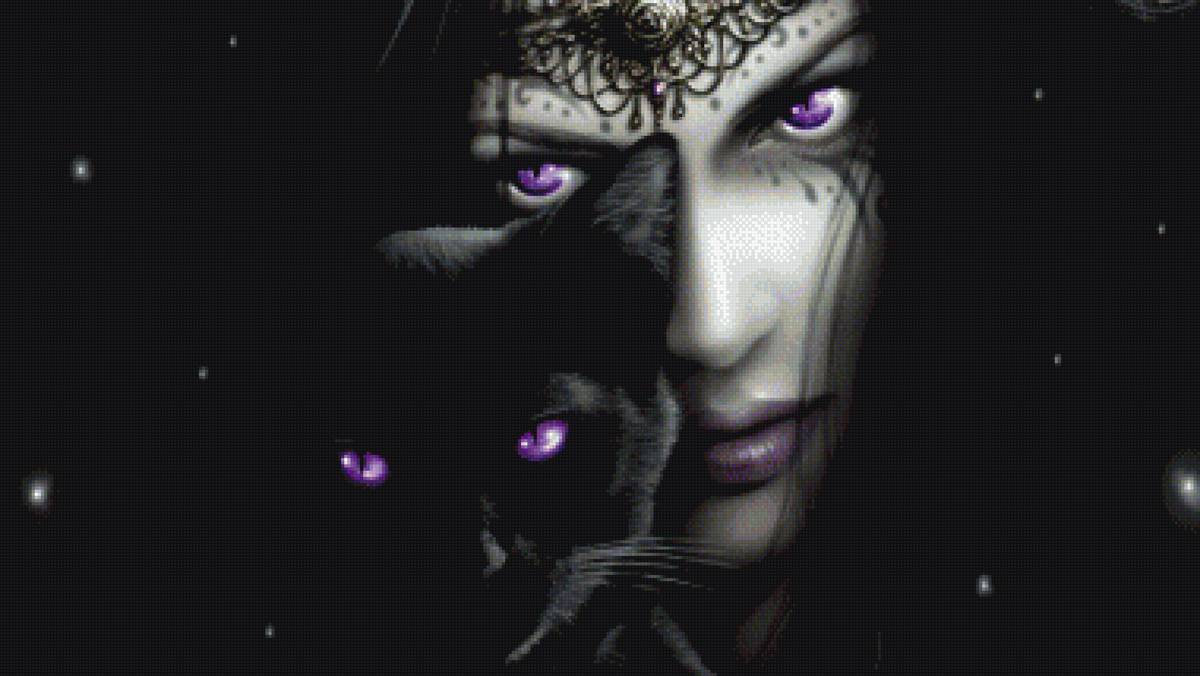 девушка - девушка кот - предпросмотр