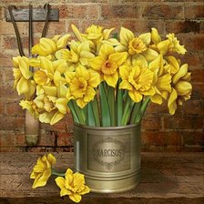 Схема вышивки «букет цветов»