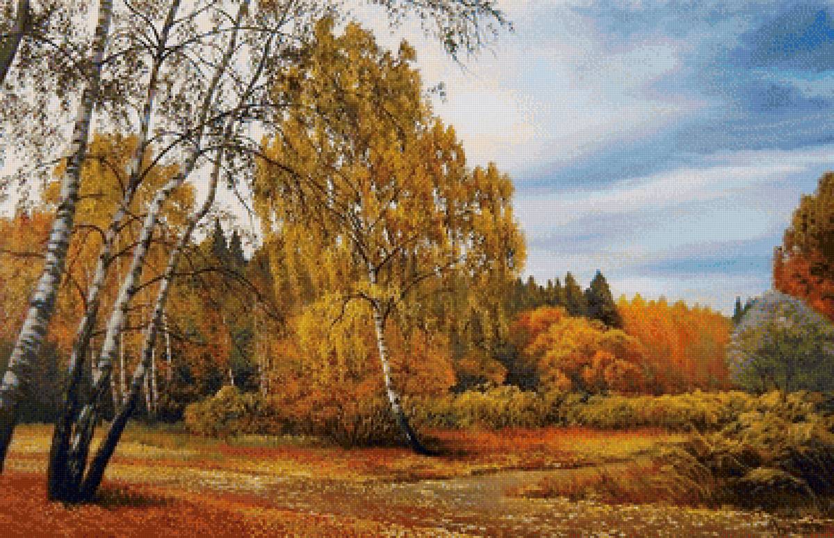 По картине А.Былича - красавица-осень - предпросмотр