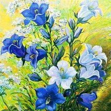 Схема вышивки «колокольчика»