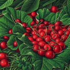 Схема вышивки «Вишни»