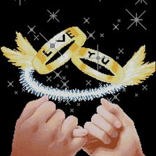 Схема вышивки «любовь»