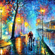 Схема вышивки «прогулка»