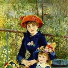 Схема вышивки «Огюст Ренуар»
