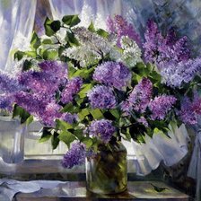 Схема вышивки «CИРЕНЬ»