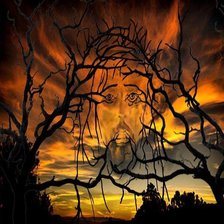 Схема вышивки «cristo paisaje»