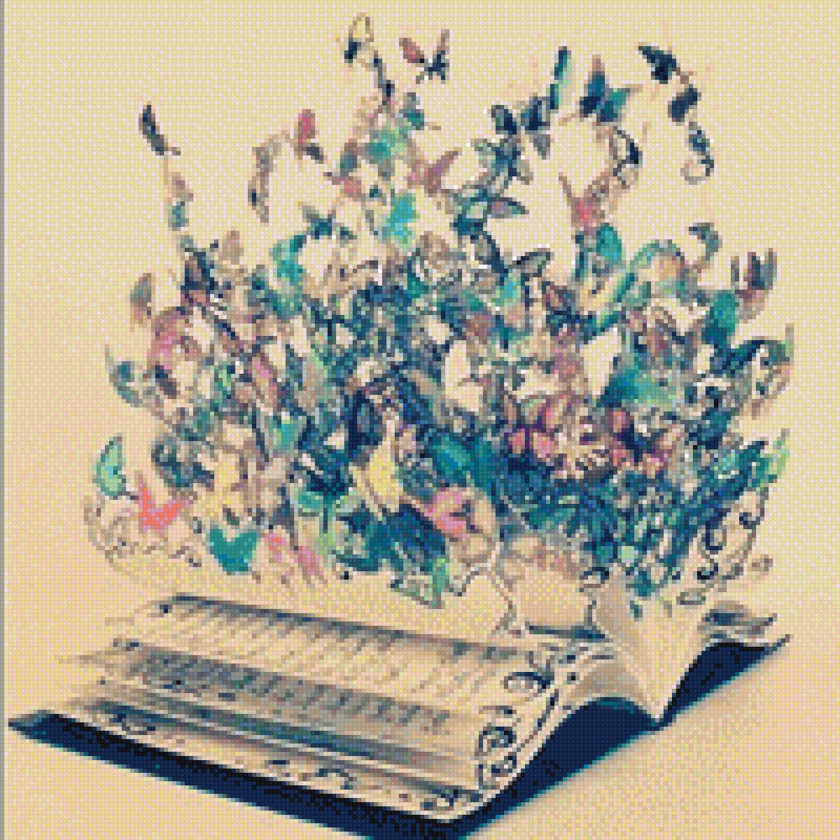 Вдохновение - книга, бабочки - предпросмотр