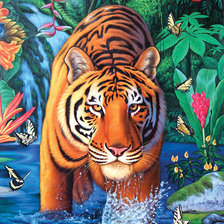 Схема вышивки «животные»