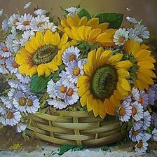 Схема вышивки «букет цветов»