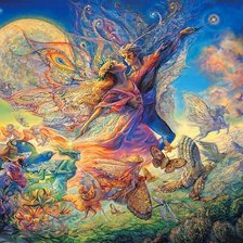 Схема вышивки «danza de hadas»