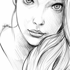 Схема вышивки «Лицо»