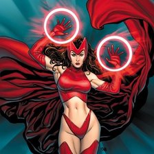 Схема вышивки «Алая Ведьма»