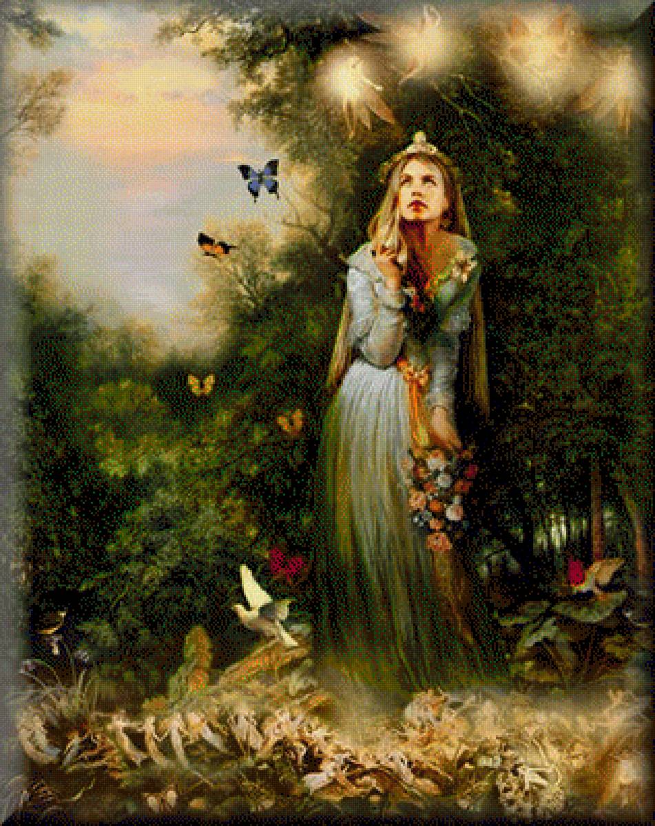 dama en mundo de fantasia... - предпросмотр