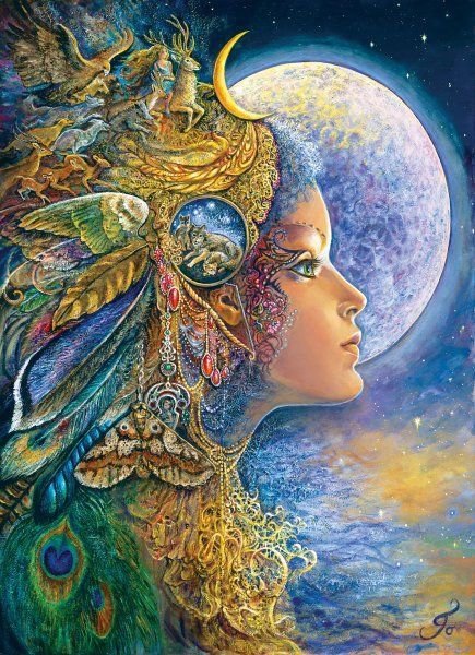 dama y luna - оригинал