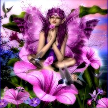 Схема вышивки «Фэнтези , фэйри»