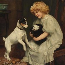 Схема вышивки «картины Артура Элсли»