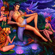 Схема вышивки «Фэнтези , фэйри»