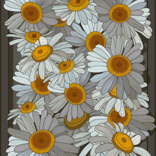 Схема вышивки «Ромашки»