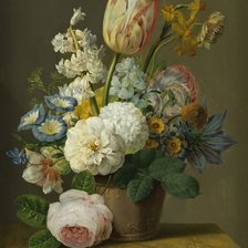 Схема вышивки «Натюрморт с цветами 3»