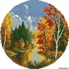 Схема вышивки «Очей очарование 3»