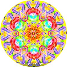 Схема вышивки «Мандала "Сила женственности и красоты",»