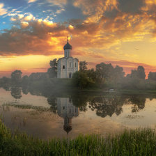 Схема вышивки «ЗАКАТ»