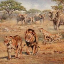 Схема вышивки «НЕУДАЧНАЯ ОХОТА»