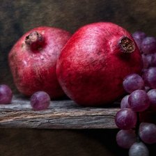 Схема вышивки «гранат»