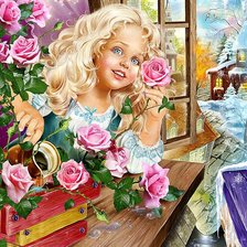 Схема вышивки «сказка»