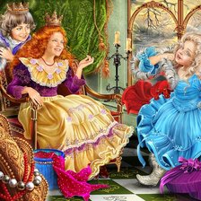 Схема вышивки «сказка»