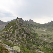 Схема вышивки «Спящий Саян»