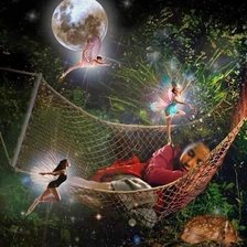 Схема вышивки «sueño entre hadas»