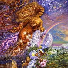 Схема вышивки «viaje a mundo de fantasia»