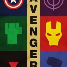 Схема вышивки «Мстители»