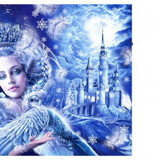 Схема вышивки «Снежная королева»