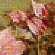 Предпросмотр схемы вышивки «Худ. R. Mfsson Benoit.Пейзаж с розами.» (№1351951)