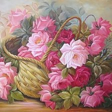 Схема вышивки «"как хороши,как свежи были розы..."»