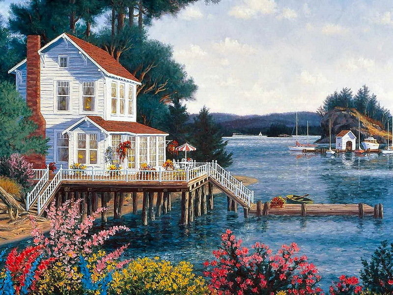 Дом у воды - оригинал