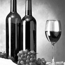 Схема вышивки «вино»