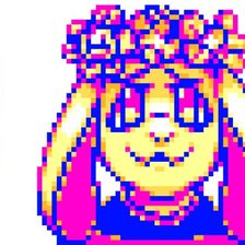 Схема вышивки «R!Toriel»