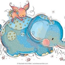 Схема вышивки «Иллюстратор Rachelle Anne Miller»