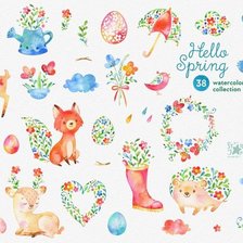 Схема вышивки «Весна»