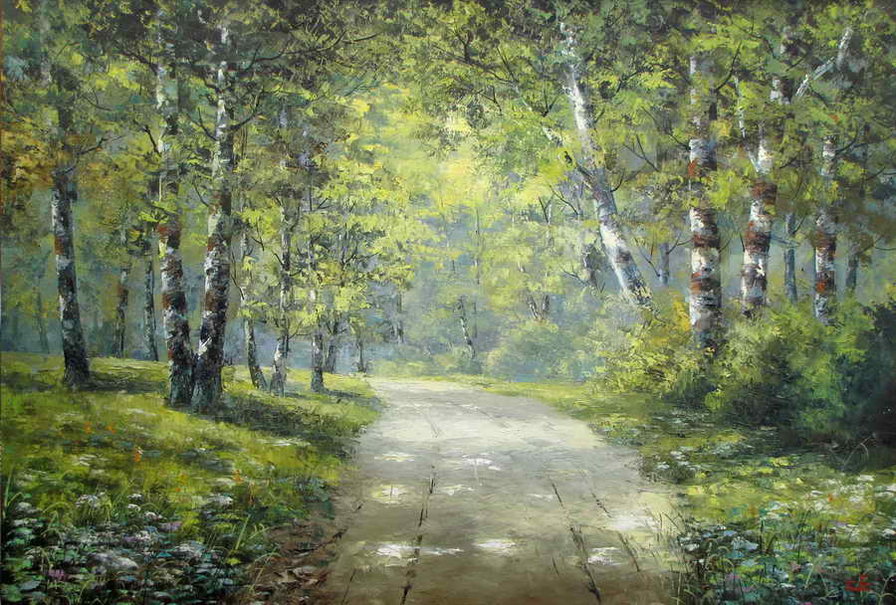 пейзаж - природа, лес, пейзаж - оригинал