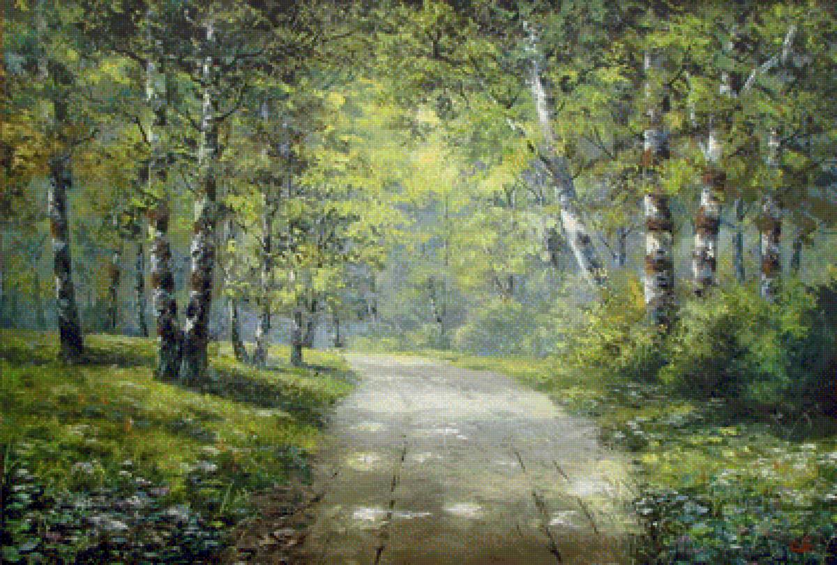 пейзаж - лес, пейзаж, природа - предпросмотр