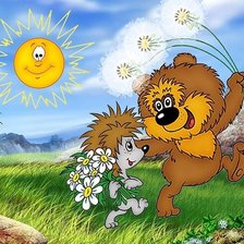 Схема вышивки «По дороге с облаками»