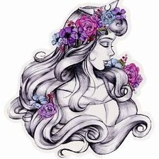 Схема вышивки «aurora princesa Disney»