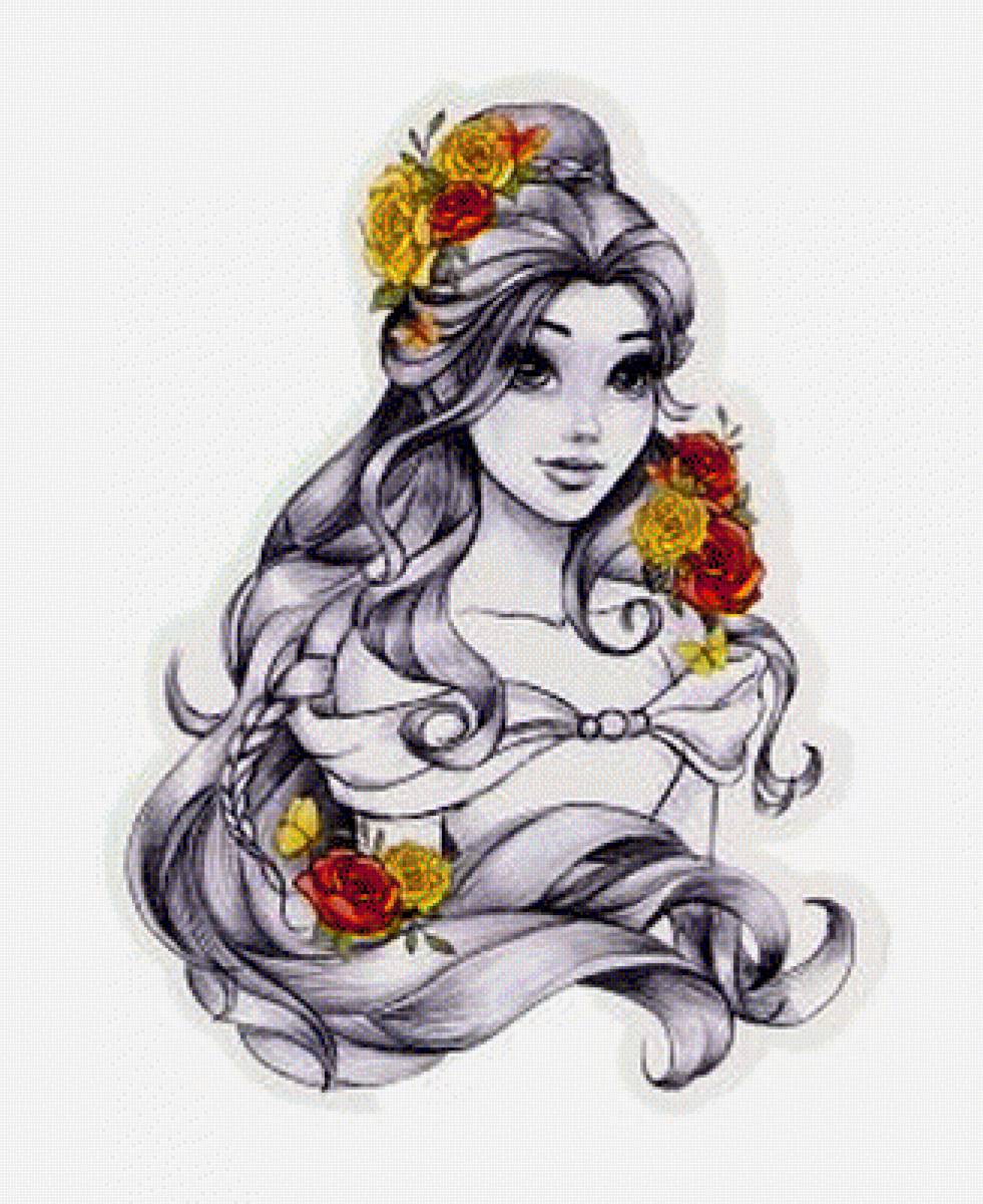 Bella princesa Disney - предпросмотр