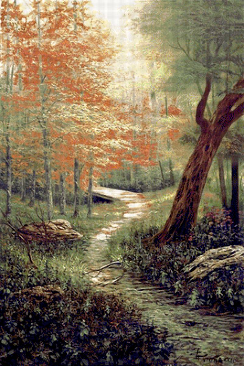 bosque en otoño - предпросмотр