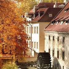 Схема вышивки «городской пейзаж»